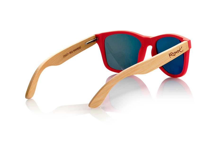Gafas de Madera Natural de Bambú CANDY RED | Root Sunglasses®