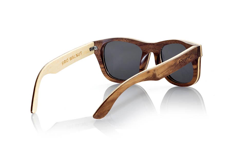 Wood eyewear of Black Wallnut SIRIO | Root Sunglasses®