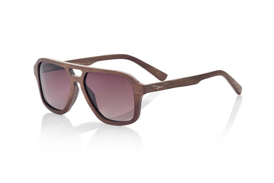 MADERA DE ROBLE OSCURO Gafas de Madera Natural de MINDANAO | Root Sunglasses®