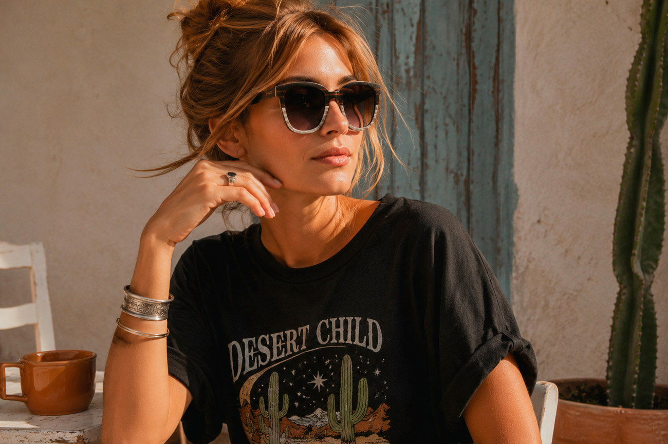 Gafas de madera Palm