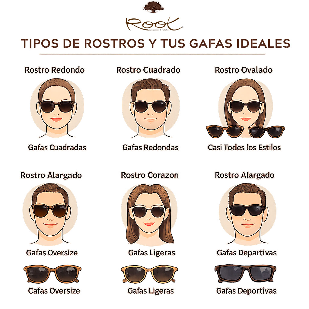 Face shapes and your ideal glasses