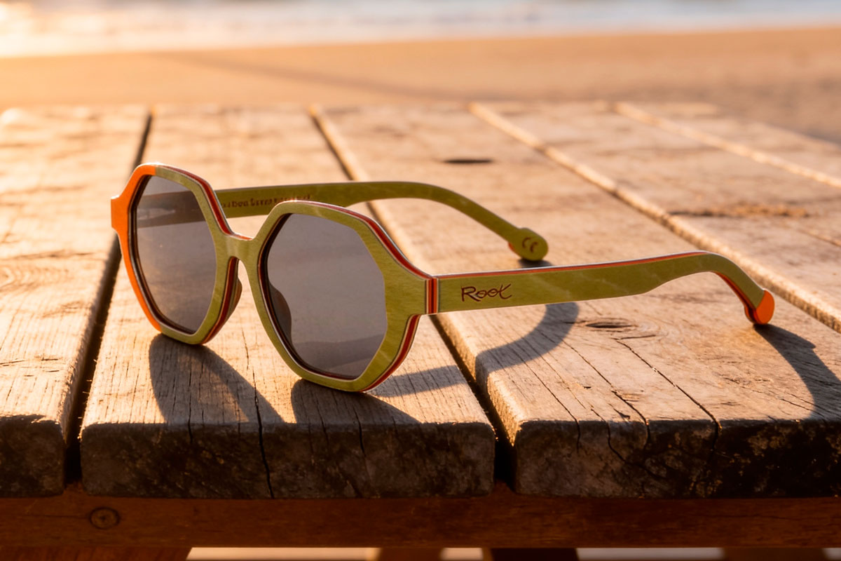 Nueva Colección orgánica : gafas de sol 100% madera para 2026. Root Sunglasses - Gafas y Relojes de Madera Natural.