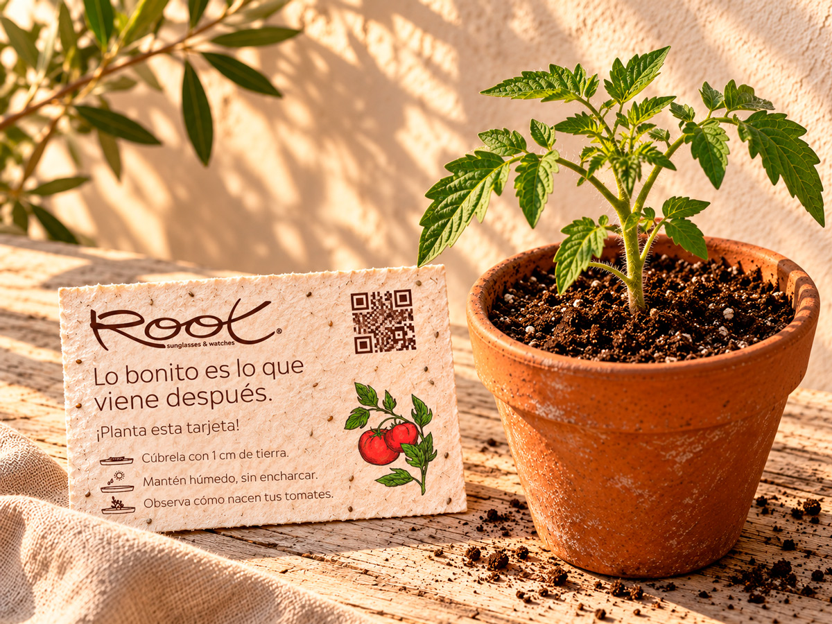 How to plant your Root card with tomato seeds