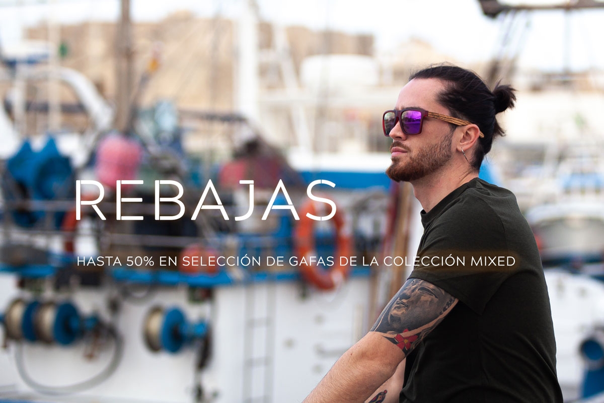 Gafas de Madera Colección Mixed Ahora Rebajadas. Root Sunglasses - Gafas y Relojes de Madera Natural.