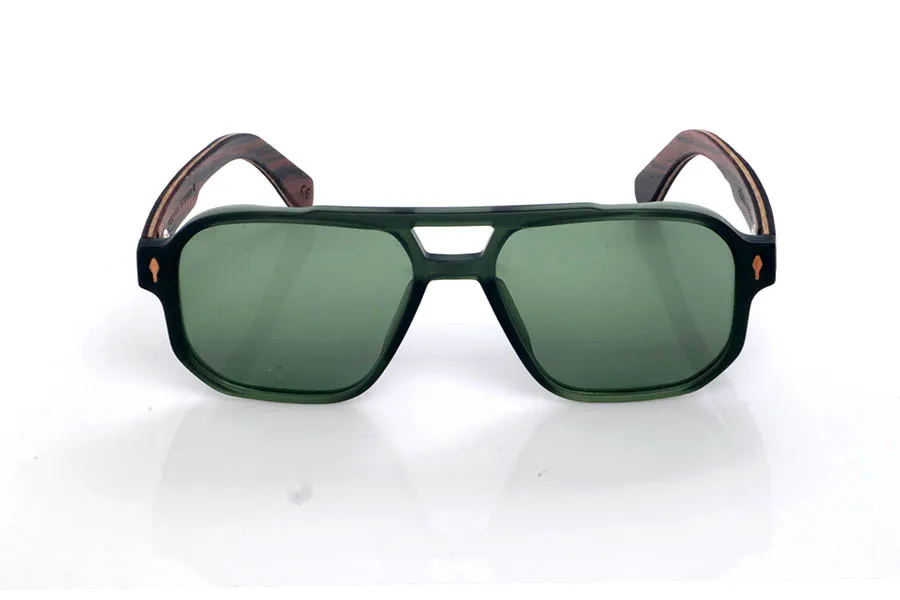Gafas de Madera Natural de Ébano modelo HUDSON - Venta Mayorista y Detalle | Root Sunglasses® 