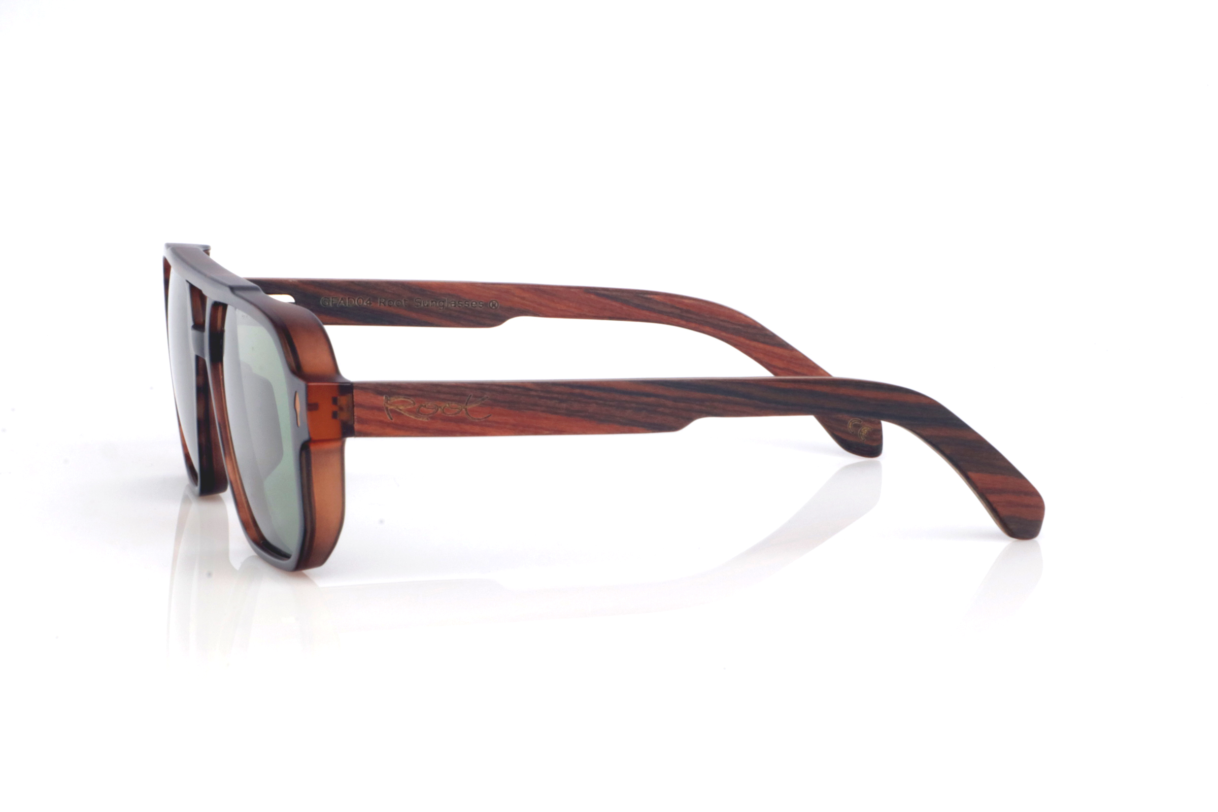 Wood eyewear of Rosewood modelo CLAY Wholesale & Retail | Root Sunglasses® 