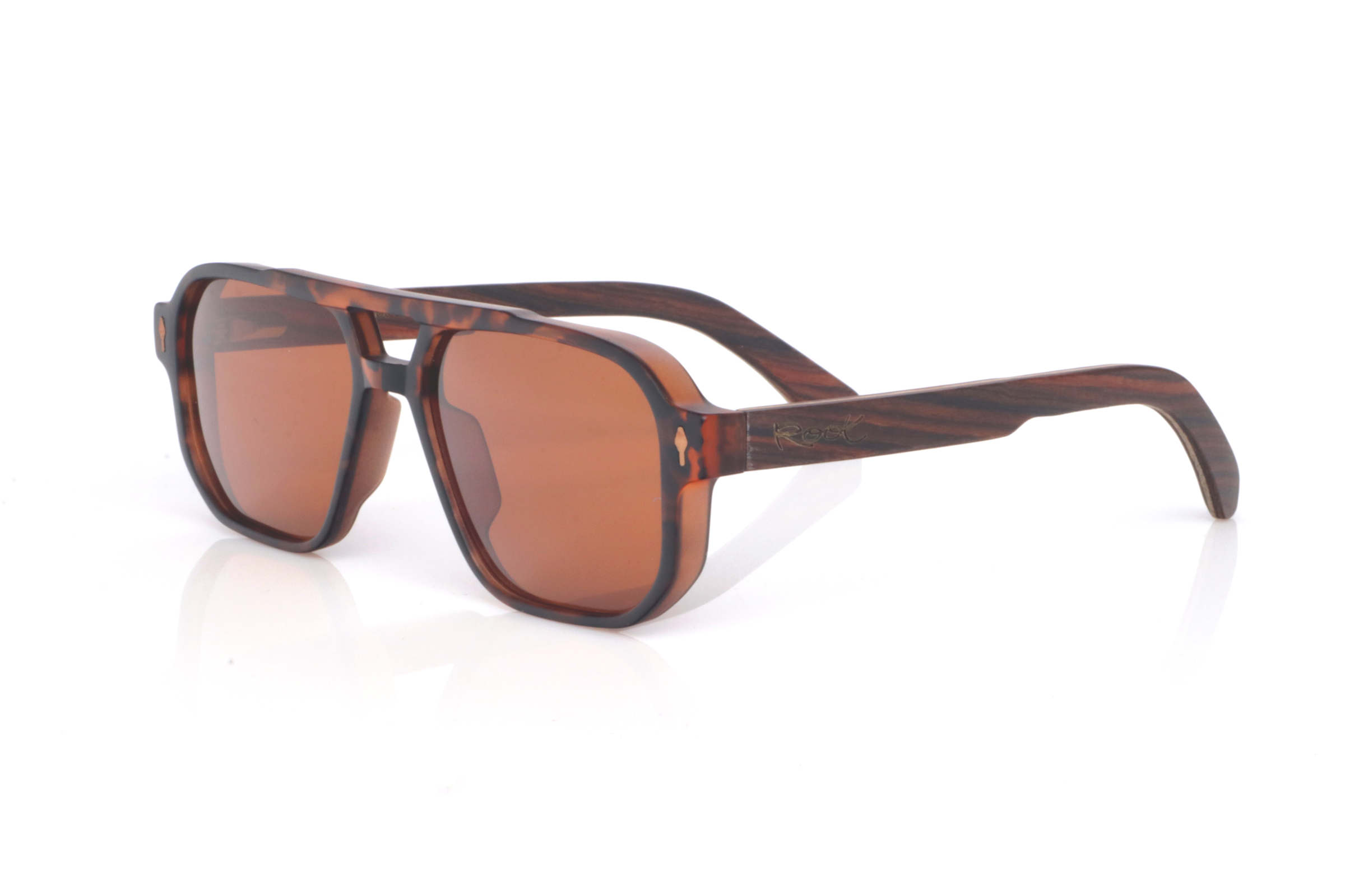 Wood eyewear of Rosewood modelo CLAY Wholesale & Retail | Root Sunglasses® 