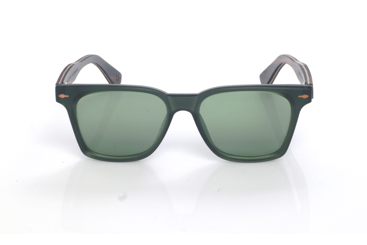 Wood eyewear of Ebony modelo ROWAN Wholesale & Retail | Root Sunglasses® 