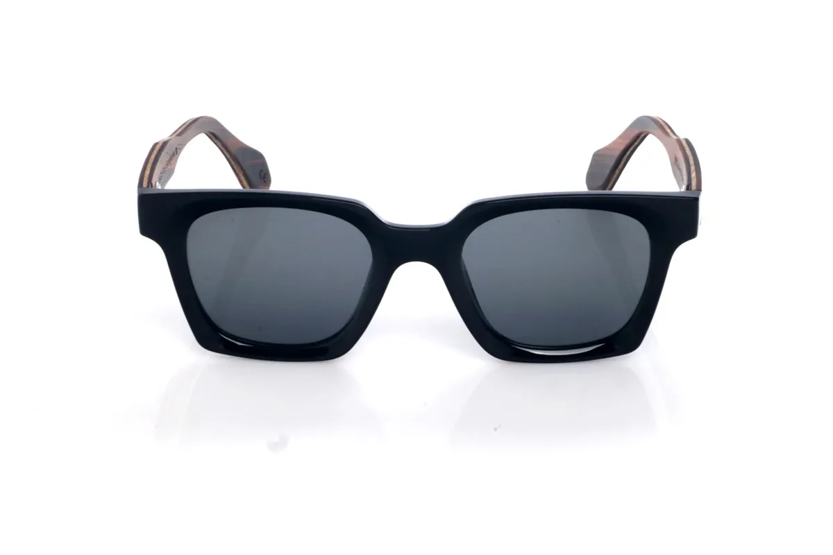 Gafas de Madera Natural de Ébano modelo REEDUS - Venta Mayorista y Detalle | Root Sunglasses® 