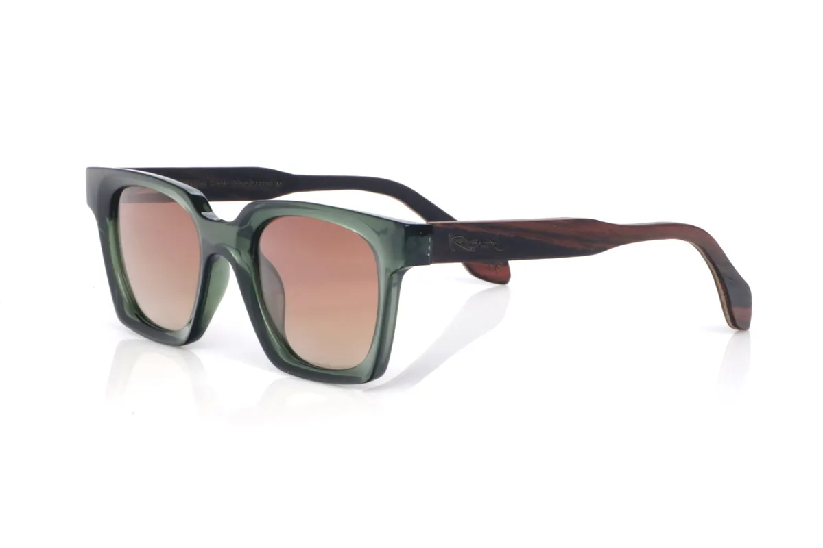 Gafas de Madera Natural de Ébano modelo SEREN - Venta Mayorista y Detalle | Root Sunglasses® 