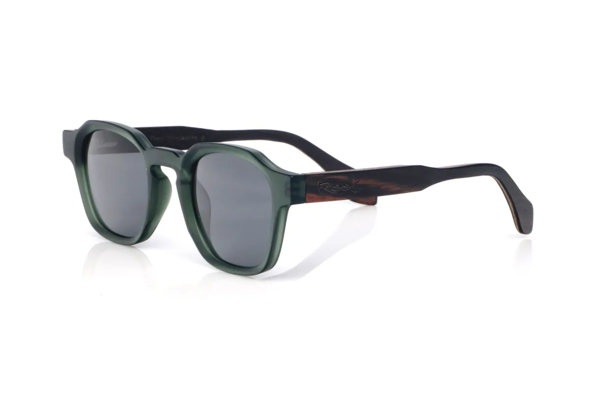 Gafas de Madera Natural de Ébano modelo JADE - Venta Mayorista y Detalle | Root Sunglasses® 