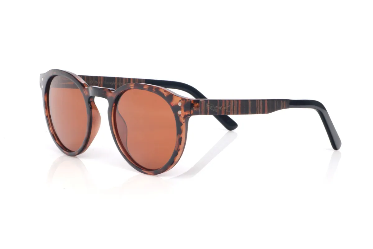 Gafas de Madera Natural de Ébano modelo SEAN CAR - Venta Mayorista y Detalle | Root Sunglasses® 