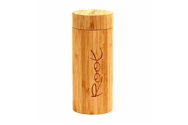 Gafas de Madera Natural de Bambú Cilindric box.  Venta al Por Mayor y Detalle | Root Sunglasses® 