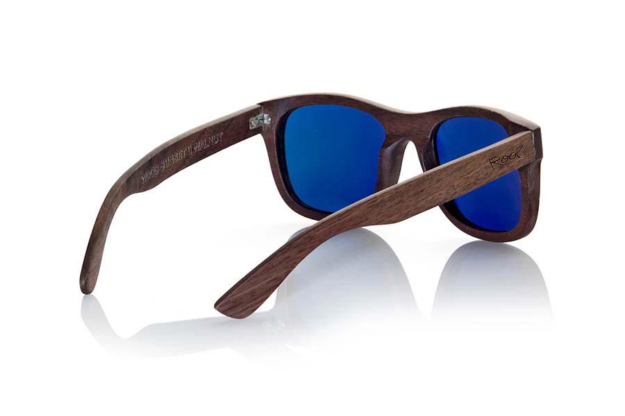 Wood eyewear of Black Walnut WOOD SUNSET S.  for Wholesale & Retail | Root Sunglasses® 