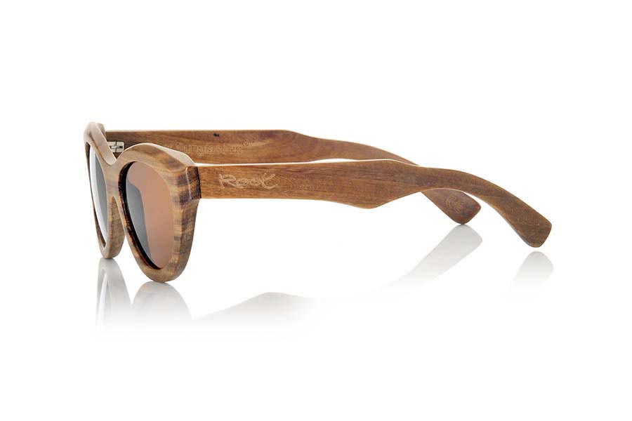 Wood eyewear of Lignum modelo NOINA | Root Sunglasses® 