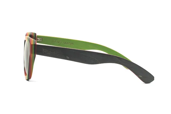 Wood eyewear of Skateboard UHURU.  for Wholesale & Retail | Root Sunglasses® 