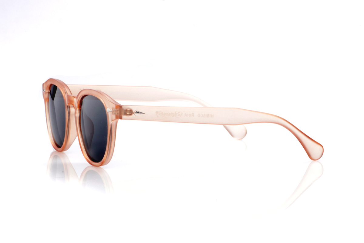 Gafas de Madera Natural de Pet modelo HIBISCO - Venta Mayorista y Detalle | Root Sunglasses® 