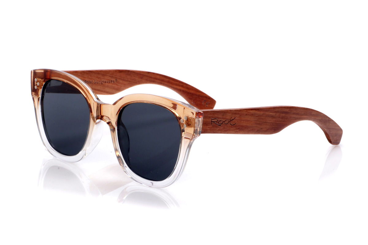 Gafas de Madera Natural de Zebrano modelo RIBSALA - Venta Mayorista y Detalle | Root Sunglasses® 