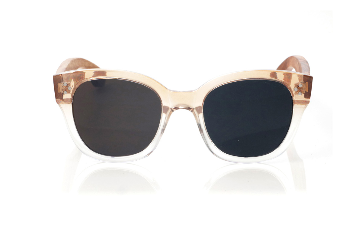 Gafas de Madera Natural de Zebrano modelo RIBSALA - Venta Mayorista y Detalle | Root Sunglasses® 