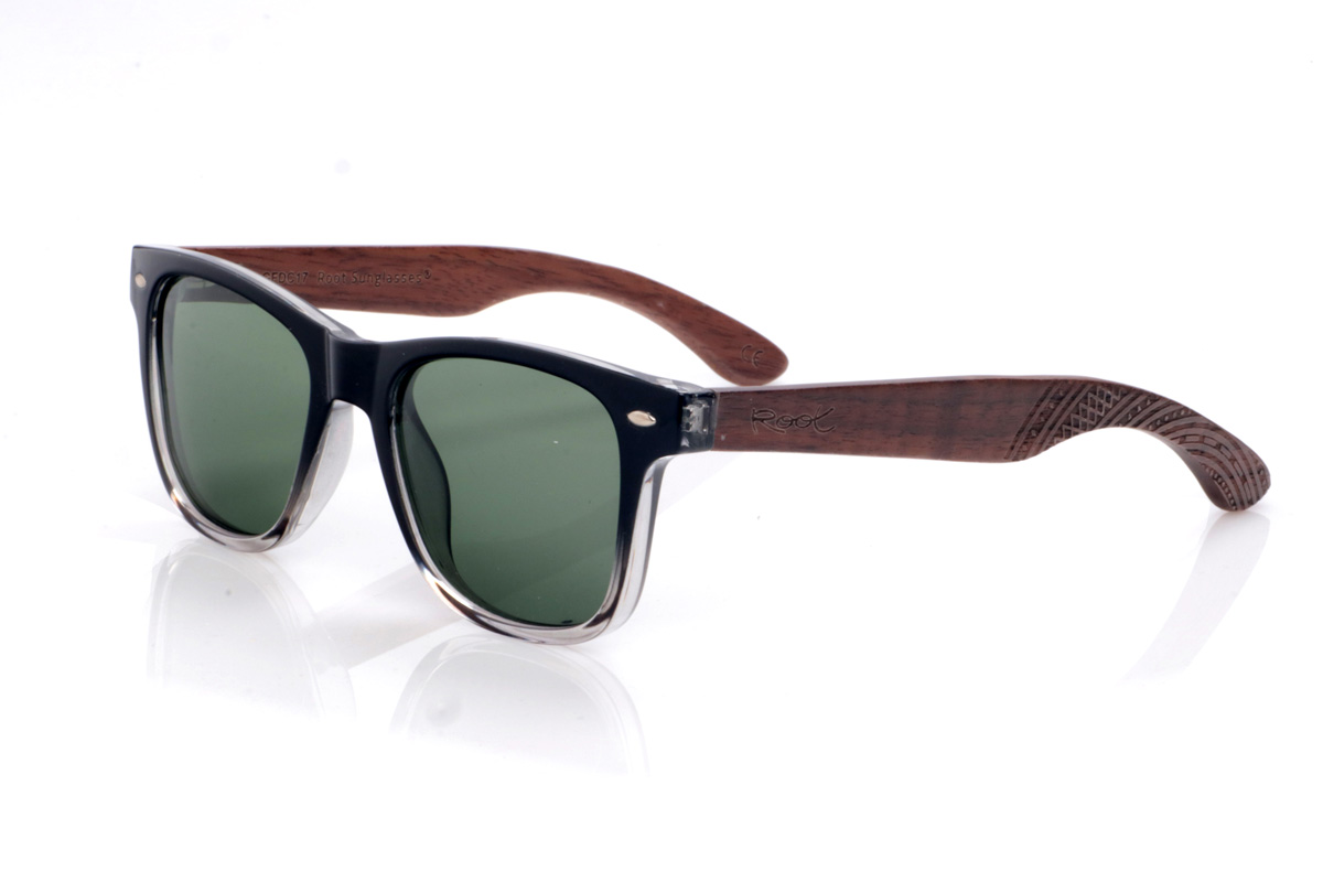 Gafas de Madera Natural de Walnut modelo ISHCO - Venta Mayorista y Detalle | Root Sunglasses® 