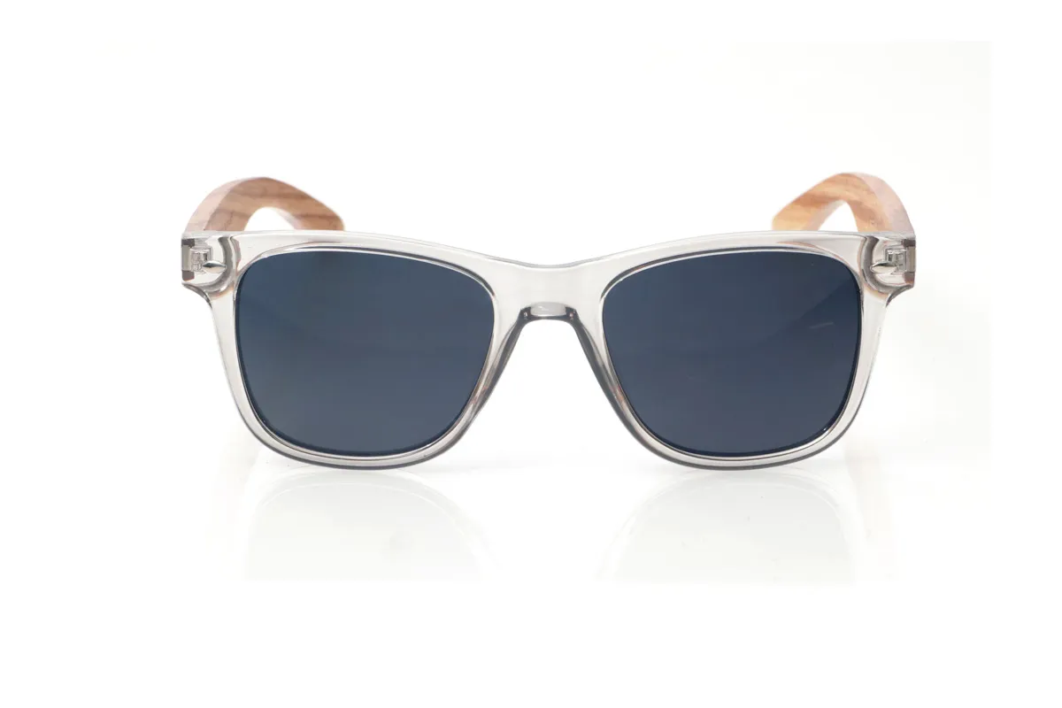Gafas de Madera Natural de Zebrano modelo MARLIN - Venta Mayorista y Detalle | Root Sunglasses® 