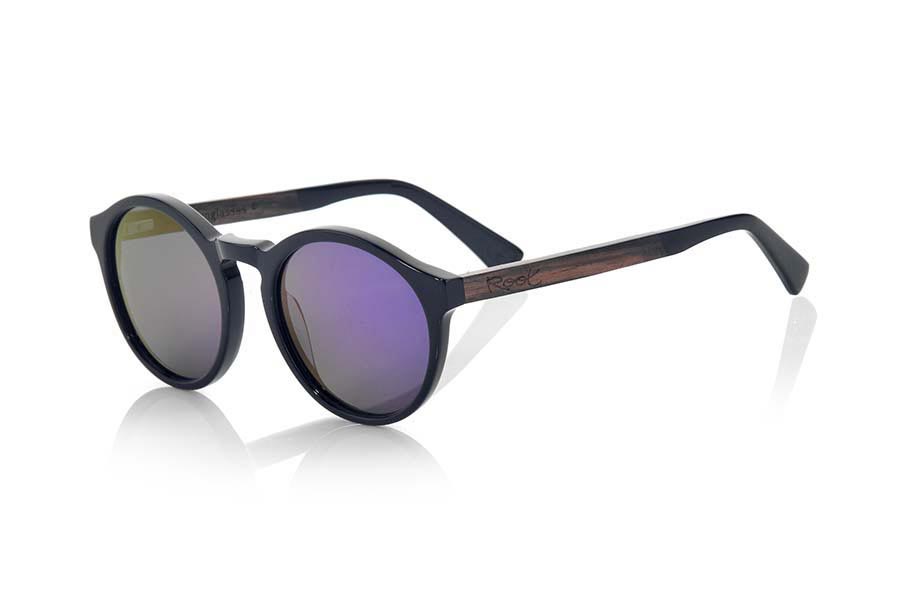Gafas de Madera Natural de Ébano modelo MAOU | Root Sunglasses® 