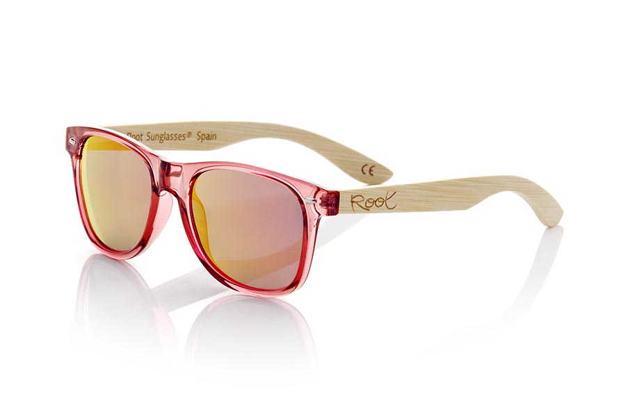 Gafas de Madera Natural de  modelo CANDY PUR - Venta Mayorista y Detalle | Root Sunglasses® 
