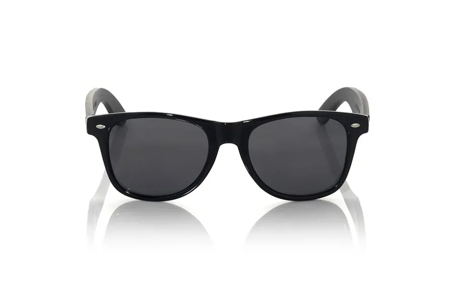 Gafas de Madera Natural de Bambú modelo SKA BLACK - Venta Mayorista y Detalle | Root Sunglasses® 