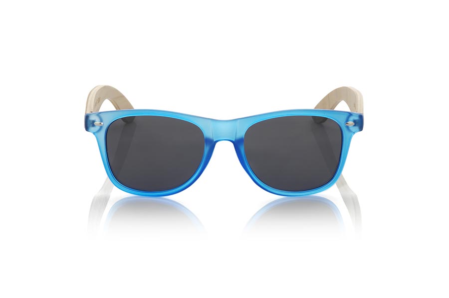 Gafas de Madera Natural de Bambú modelo SKA BLUE - Venta Mayorista y Detalle | Root Sunglasses® 