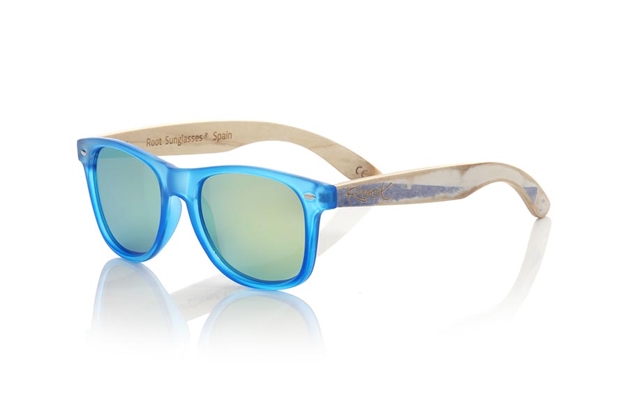 Wood eyewear of Bambú modelo SKA BLUE | Root Sunglasses®