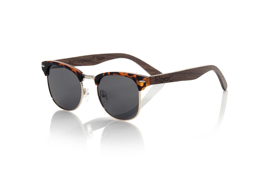 Gafas de Madera Natural de Walnut modelo TINE - Venta Mayorista y Detalle | Root Sunglasses®