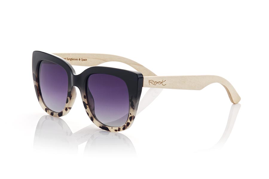 Gafas de Madera Natural de Bambú modelo ANNE - Venta Mayorista y Detalle | Root Sunglasses® 