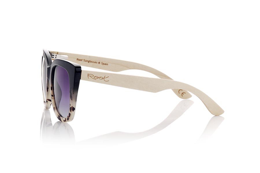 Wood eyewear of Bamboo modelo ANNE Wholesale & Retail | Root Sunglasses® 