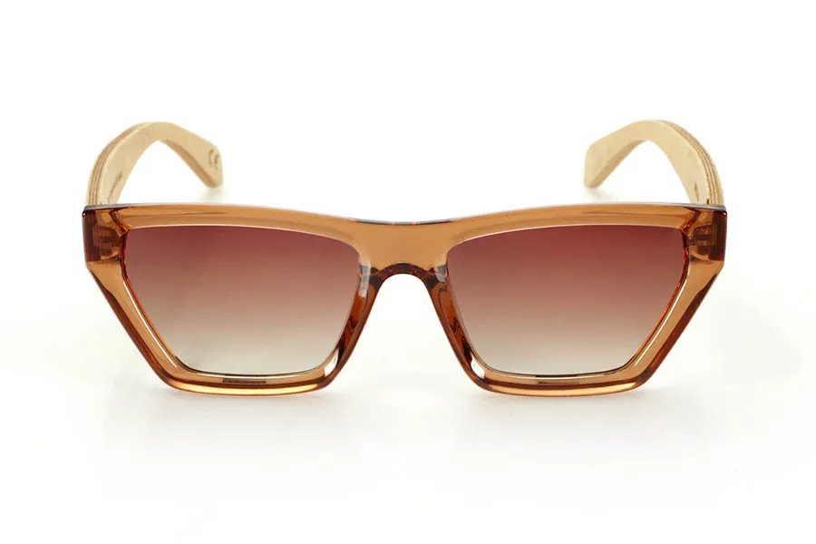 Gafas de Madera Natural de Arce modelo MOCHA - Venta Mayorista y Detalle | Root Sunglasses® 