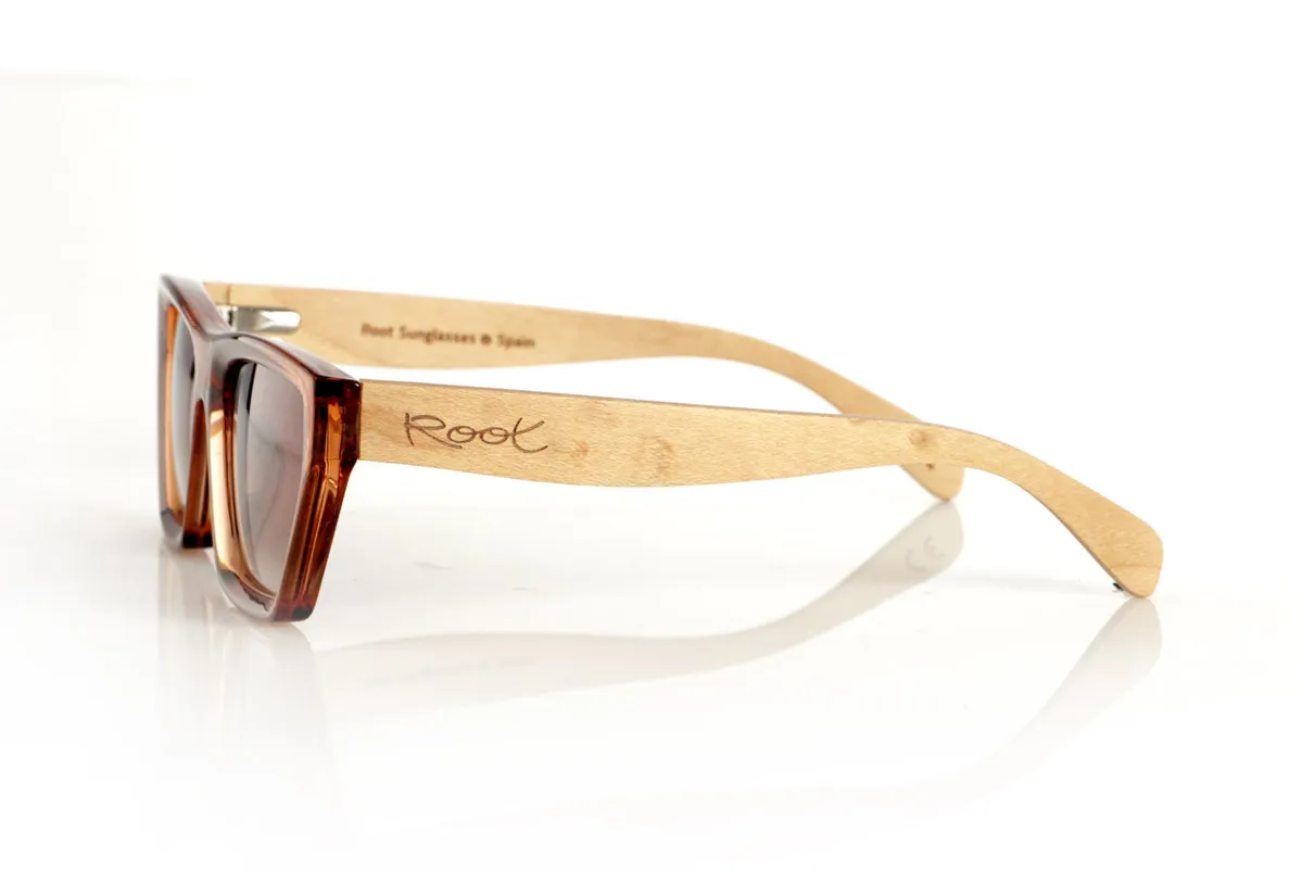Gafas de Madera Natural de Arce modelo MOCHA - Venta Mayorista y Detalle | Root Sunglasses® 