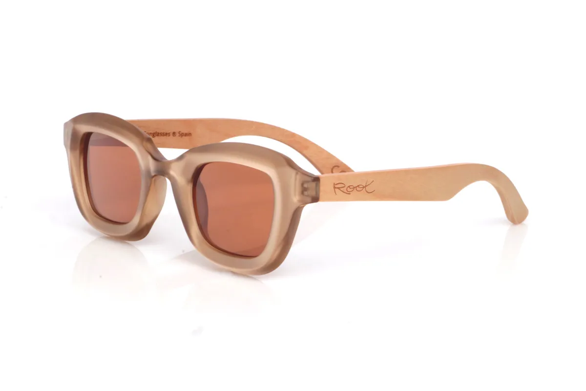 Gafas de Madera Natural de Arce modelo QUIZ WISK - Venta Mayorista y Detalle | Root Sunglasses® 