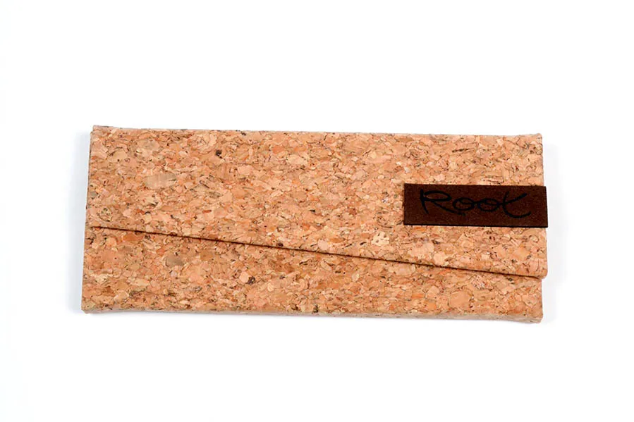 Wood eyewear of  CORK FOLDING CASE.  for Wholesale & Retail | Root Sunglasses® 