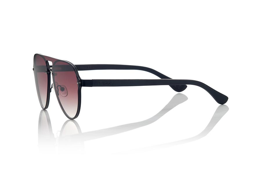 Wood eyewear of Ebony LOIRA.  for Wholesale & Retail | Root Sunglasses® 