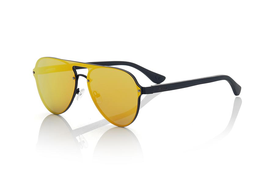 Wood eyewear of Ebony modelo LOIRA Wholesale & Retail | Root Sunglasses® 