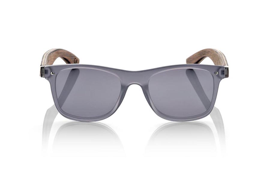 Wood eyewear of Skateboard SKY SILVER.  for Wholesale & Retail | Root Sunglasses® 