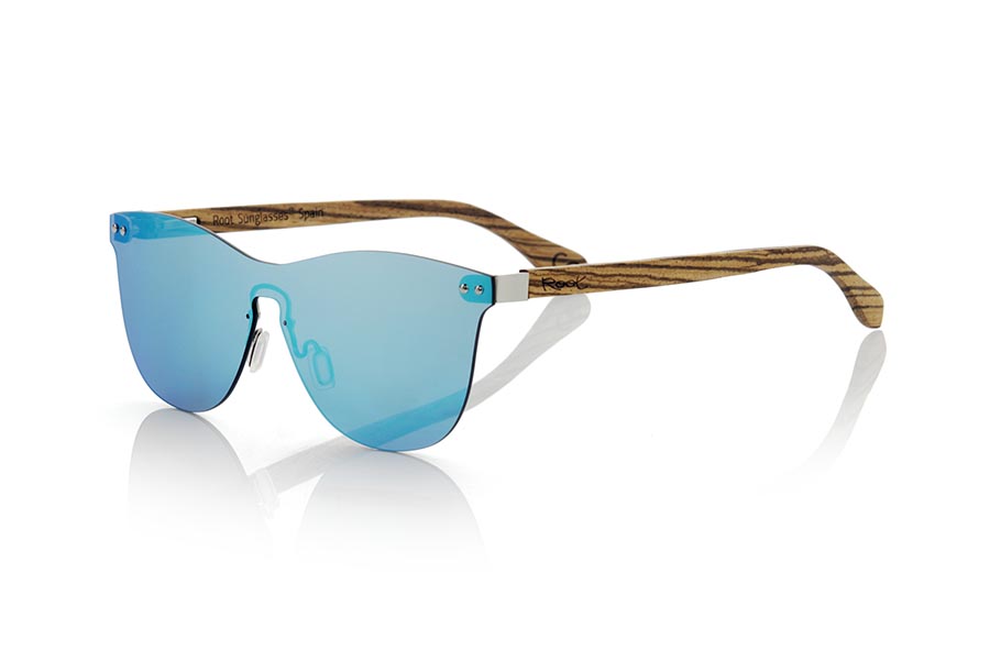 Gafas de Madera Natural de Zebrano SUNSET ZEB | Root Sunglasses®