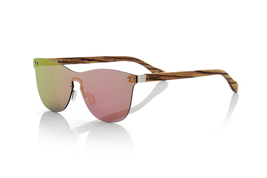 Gafas de Madera Natural de Zebrano SUNSET ZEB | Root Sunglasses®