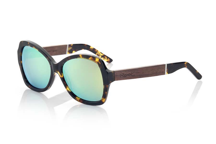 Wood eyewear of Rosewood modelo KENYA MIX Wholesale & Retail | Root Sunglasses® 