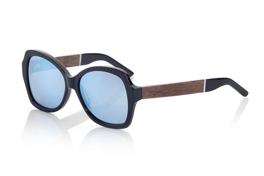 Gafas de Madera Natural de  modelo KENYA BLACK - Venta Mayorista y Detalle | Root Sunglasses® 