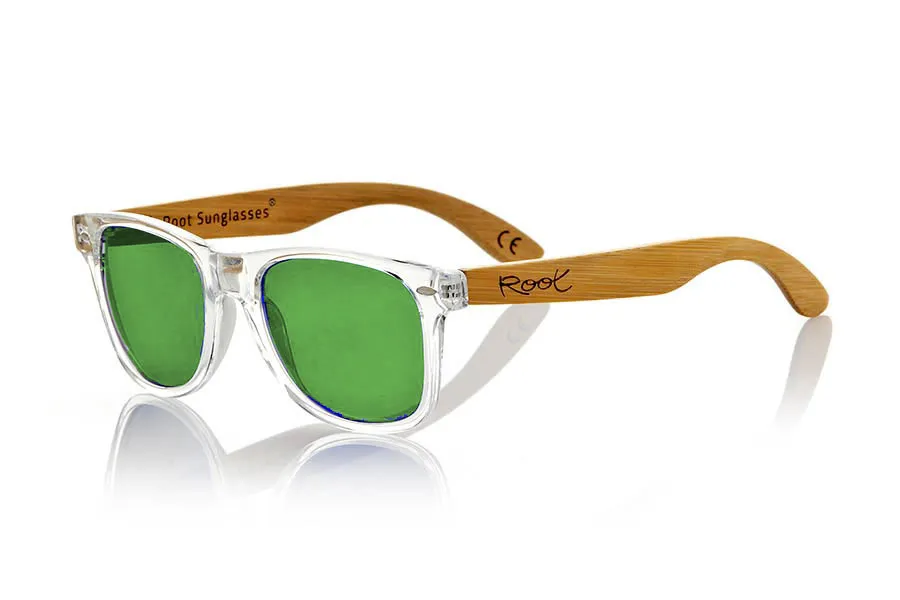 Wood eyewear of Bamboo modelo CANDY TR Wholesale & Retail | Root Sunglasses® 