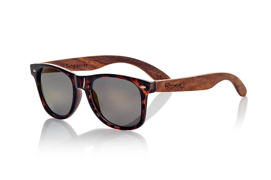 Wood eyewear of Rosewood CANDY TIGER.  for Wholesale & Retail | Root Sunglasses® 