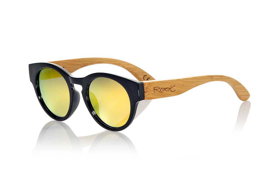 Gafas de Madera Natural de Bambú modelo GUM BLACK | Root Sunglasses®