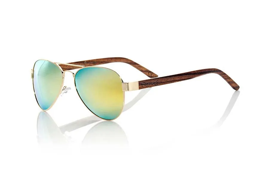 Gafas de Madera Natural de Zebrano modelo BERLIN - Venta Mayorista y Detalle | Root Sunglasses® 