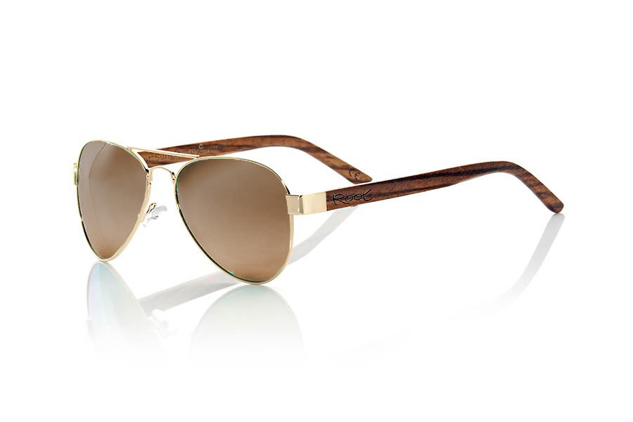 Gafas de Madera Natural de Zebrano modelo BERLIN - Venta Mayorista y Detalle | Root Sunglasses® 