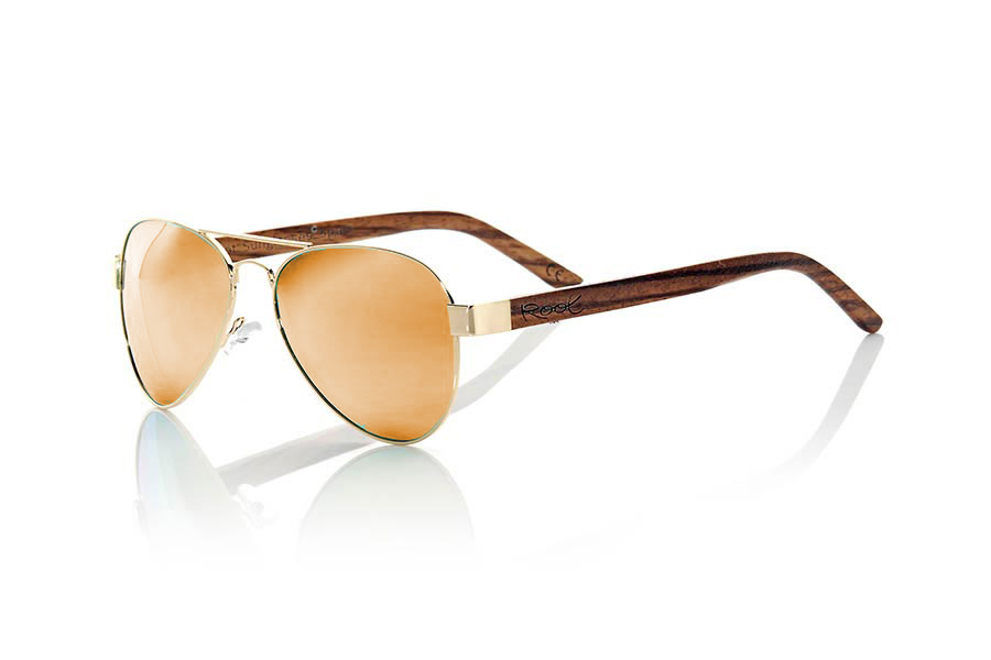 Gafas de Madera Natural de Zebrano modelo BERLIN - Venta Mayorista y Detalle | Root Sunglasses® 